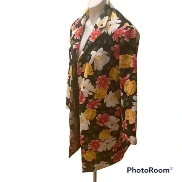 T Tahari Floral Blazer Jacket NWT - Picture 2 of 9